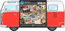 Eurographics Puzzle VW Bus Tin - Road Trips 8551-5576 550 Pieces New NIB