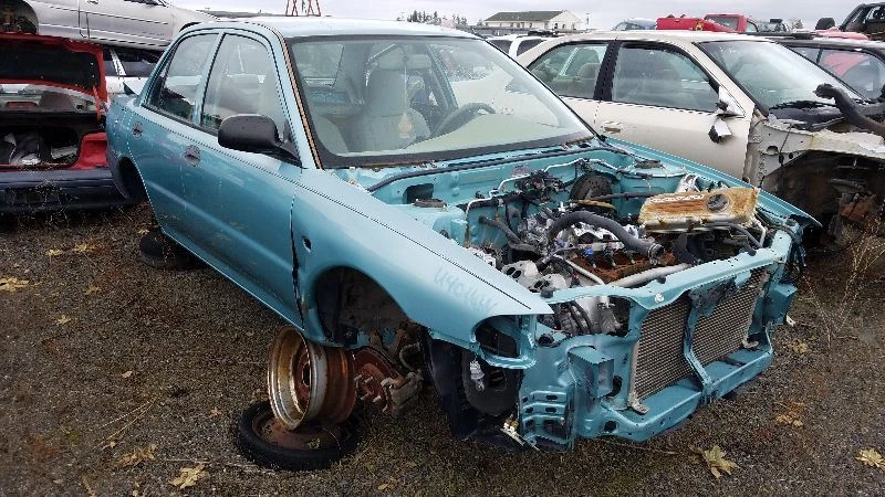 1994 MIRAGE RIGHT SUN VISOR GREY 156009 - Image 4 of 4