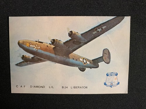 CAF Consolidated B-24 Liberator "Diamond Lil" Postcard