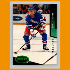 Sergei Zubov #133 1993 Parkhurst Emerald Ice New York Rangers Hockey Card NHL NM
