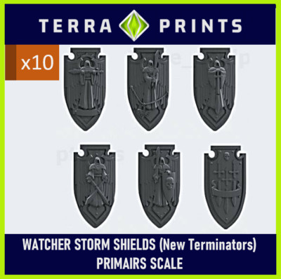 WATCHER STORM SHIELDS - 10x - for New Scale Terminators