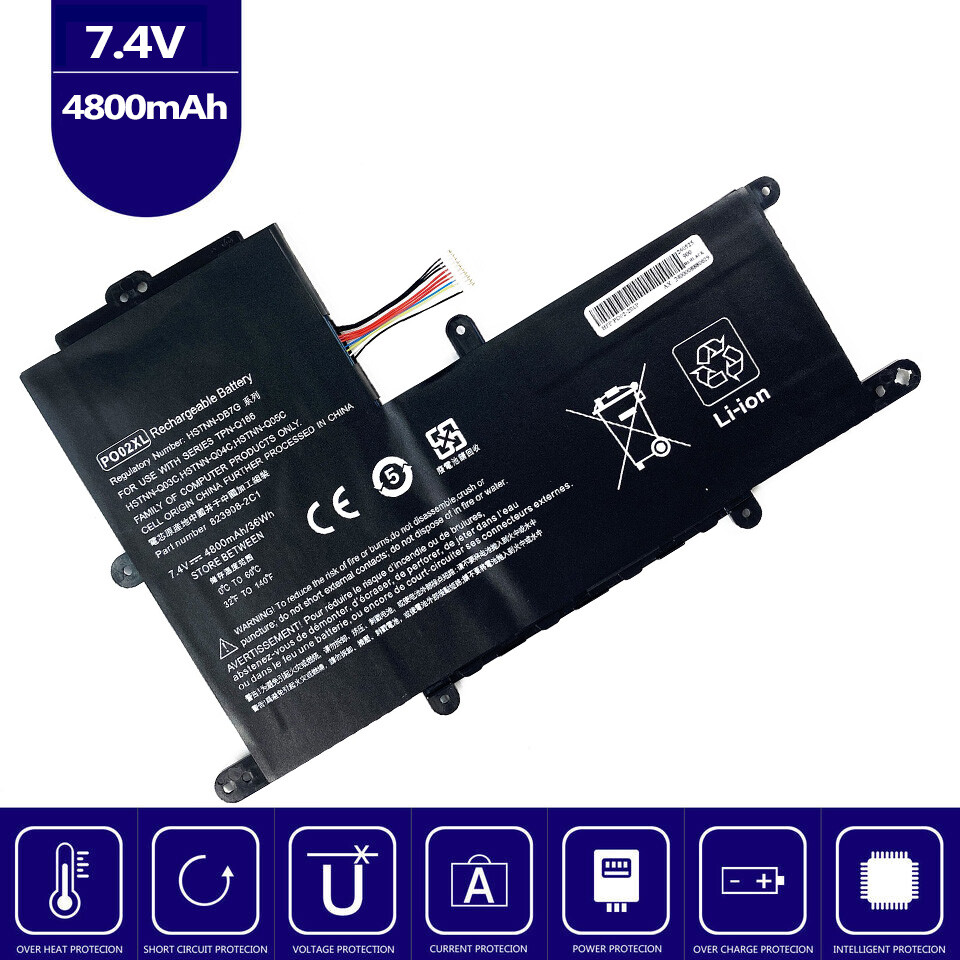PO02XL Battery for HP 11-AK0027NA TPN-Q166 PO02037XL 823908-1C1