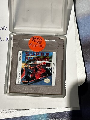 Super RC Pro-AM Original Nintendo Gameboy Cartridge Game Tested Working