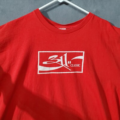 Vintage 311 Band Shirt Mens 2XL XXL Red Coca Cola Classic Vintage 311 Band Shirt Mens 2XL XXL Red Coca Cola Classic