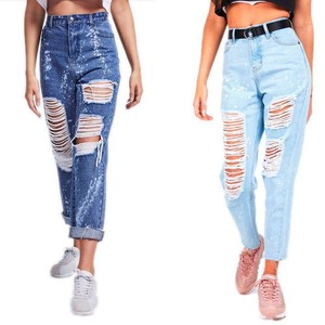 Siksilk Particulares Mama Fit Pantalones Jeans Oscuro Indigo