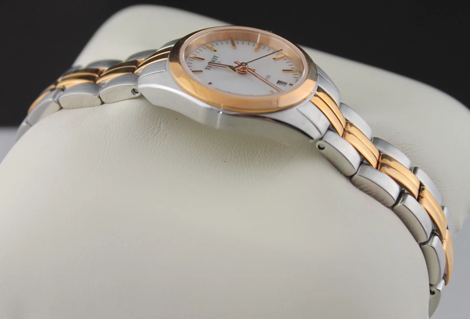 Женские маленькие кварцевые часы T101.010.22.111.01 Tissot PR 100 цвет розового золота - Изображение 4 из 4