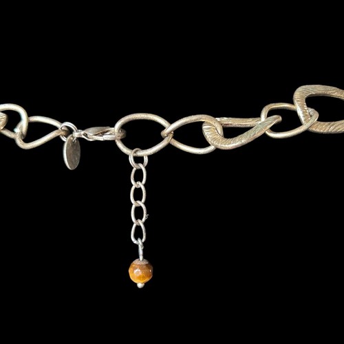 Lia sophia Gold Tone And Genuine Stone Necklace - Picture 3 of 5