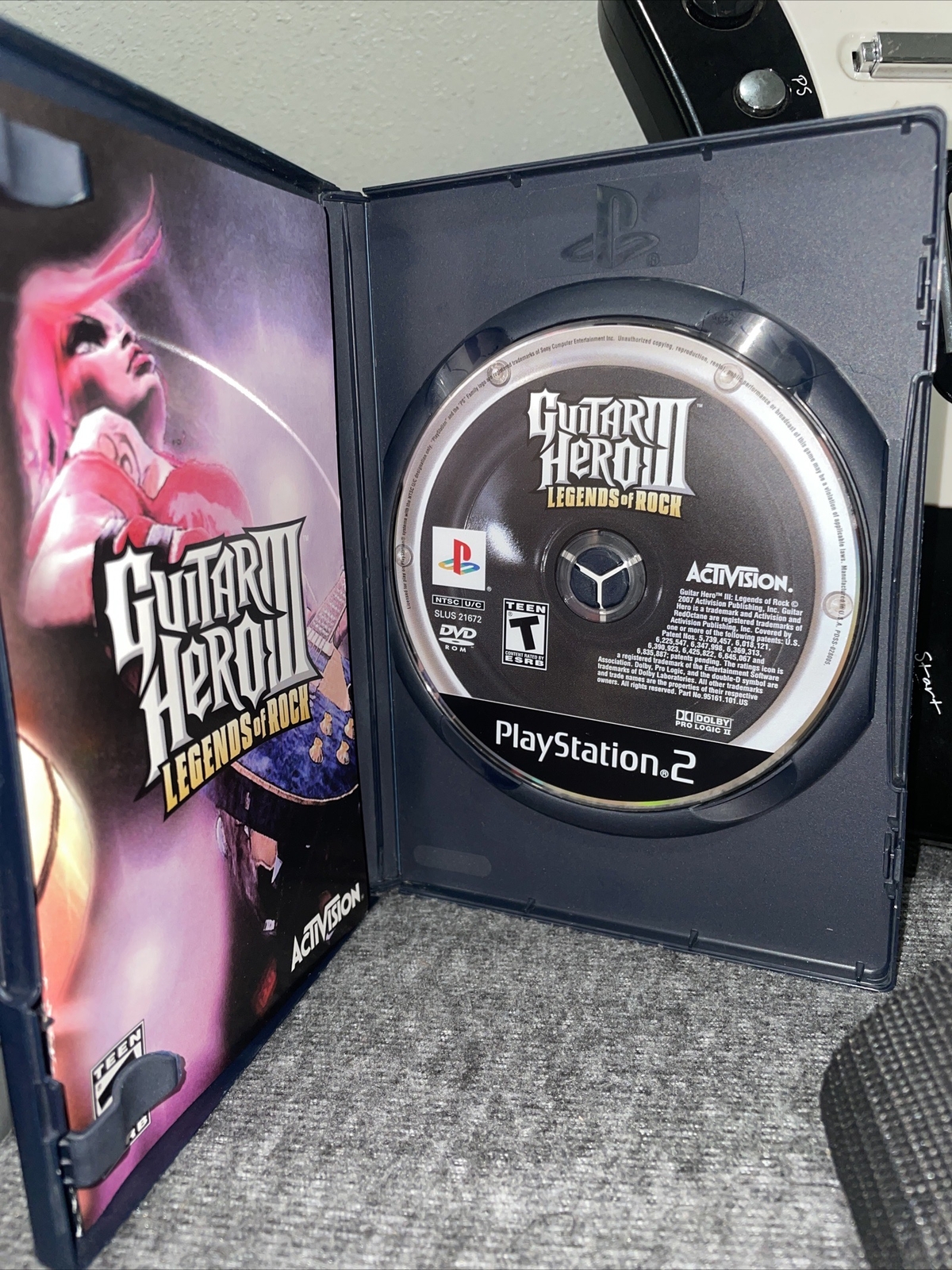 BlockHead Guitar Hero/ RockBand Controller PS2 PS3 Bundle Guitar