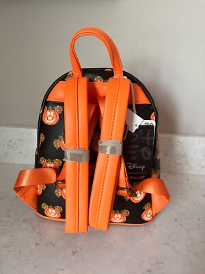 Disney lounge fly Black and Orange Halloween  Backpack glow in dark 88797-1.jpg main image 2