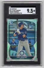 2023 Bowman Chrome Prospects Lunar Glow Refractor Axel Sanchez #BCP-73