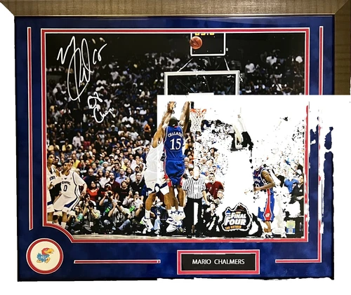 Mario Chalmers NBA Original Autographed Photos