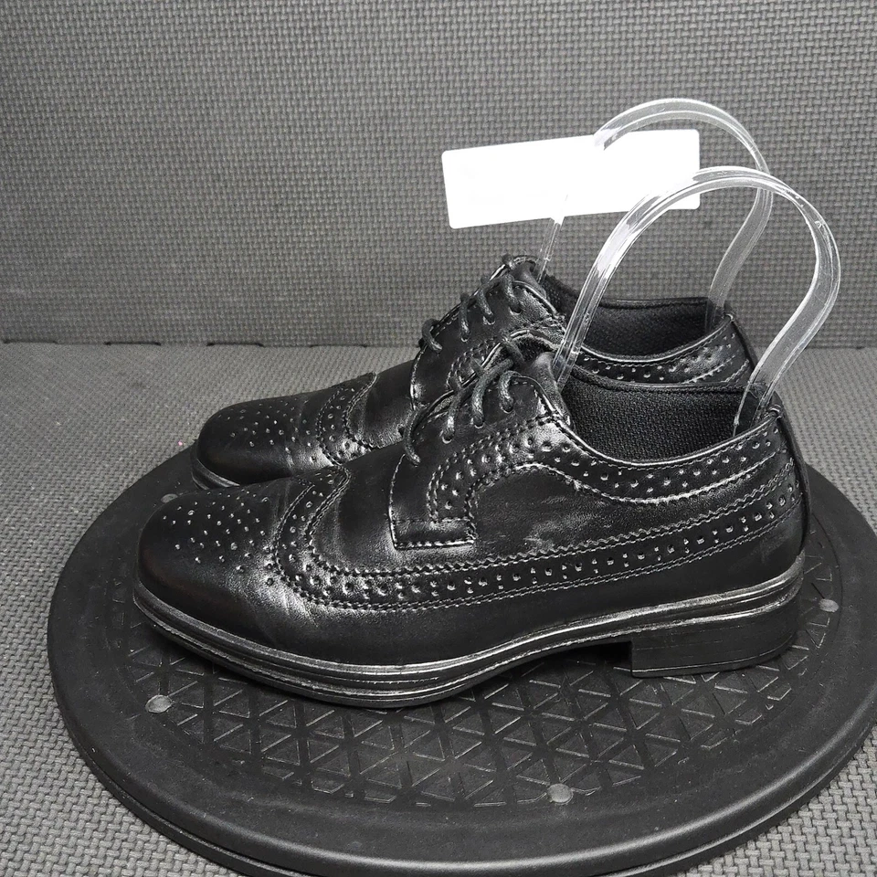 Deer Stags Ace Comfort Wingtip Oxfords Toddler Sz 13 Black Dress Shoes - Image 3 of 4