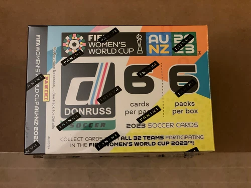 2023 Panini Donruss Soccer FIFA Women's World Cup Hobby Blaster Box