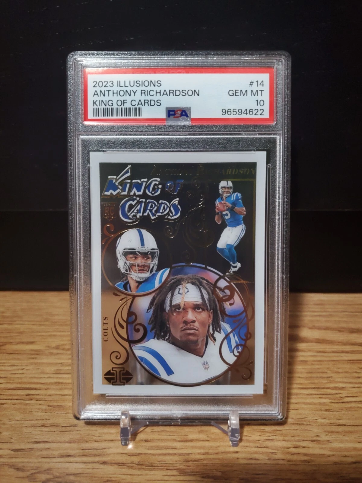 Anthony Richardson Panini Illusions King of Cards #14 Base