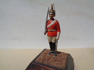 Rose Miniatures or similar, British Life Guard Officer on base 54mm lead,  TD | eBay