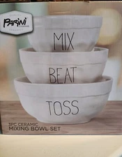 Parini 4 Pc Mixing bowl set NIB