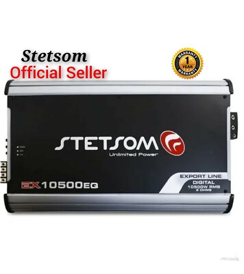 Stetsom EX10500 - 2 Ohm / Digitalverstärker 10500 W Rms 1 Kanal Full Range