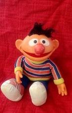 Vintage 49 Ernie not Bert Applause vinyl head hands stuffed toy Sesame Street