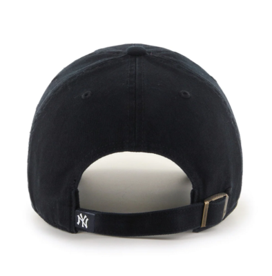 New York Yankees '47 Brand Black On Black Clean Up Adjustable Dad New York Yankees '47 Brand Black On Black Clean Up Adjustable Dad