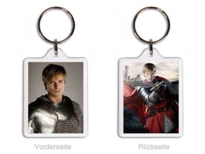 Bradley James als Arthur aus Merlin Die neuen Abenteuer - Schlüsselanhänger [S1]