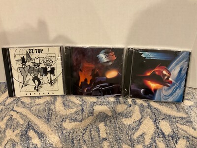 Lot of 3 ZZ TOP - AFTERBURNER, Antenna, Recycler NEW CD s