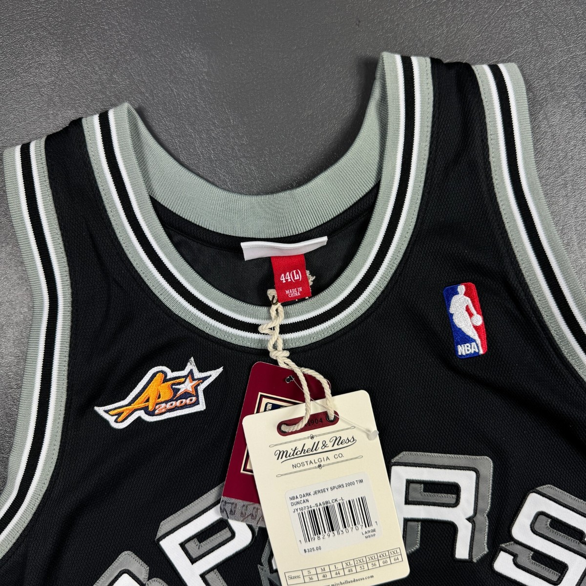 100% Authentic Tim Duncan Mitchell & Ness 2000 NBA All Star Jersey