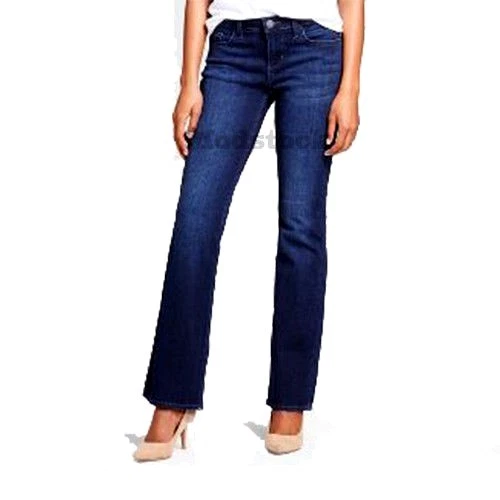 Womens Merona BootCut Fit 4 Denim Blue Jeans NWOT C471 eBay