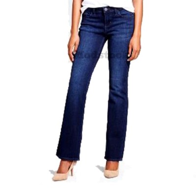 Womens Merona BootCut Fit 4 Denim Blue 
