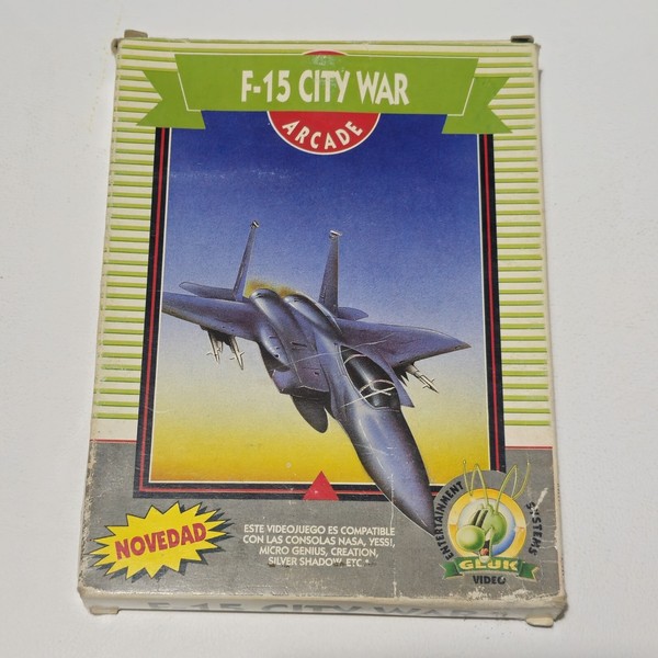 F-15 CITY WAR GLUK PAL ESP NINTENDO NES