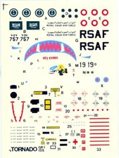 Hi Decals 1/72 PANAVIA TORNADO GR.1/IDS British Jet Fighter
