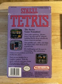 Tetris (Nintendo Entertainment System, 1989) NES! CIB! See Description! Mint!