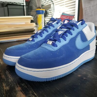 Size 9 - Nike Air Force 1 '07 University Blue for sale online | eBay
