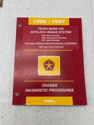 1997 Jeep Grand Cherokee Factory Shop Chassis Diagnostic