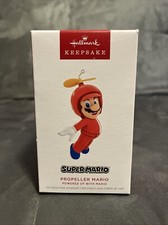 NEW Hallmark POWERED UP With SUPER MARIO PROPELLER 3rd 2024 Ornament 3 Series