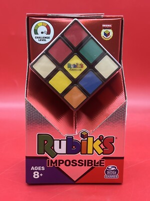Rubik s Impossible, The Original 3x3 Cube Advanced Difficulty Puzzle Game NEW