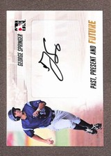 2013 ITG Past Present and Future Auto #PPF-GS1 George Springer RC