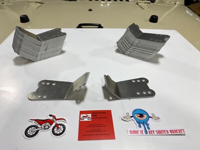 Honda CRF 110f Key switch relocation Bracket, High Profile Bar Back Model.