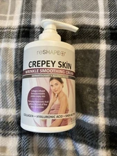 Reshape+ Crepey Skin Treatment Cream Wrinkle Smoothing Lotion Anti Aging