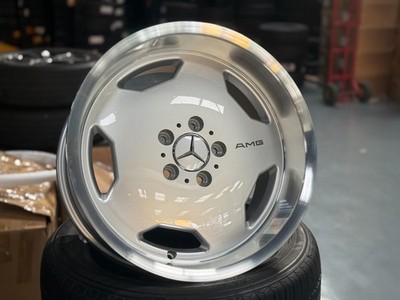 New 17 inch 17x8 17x9 ET30 MERCEDES AMG Monoblock W210 W211 W140 W202 (4 Wheel)