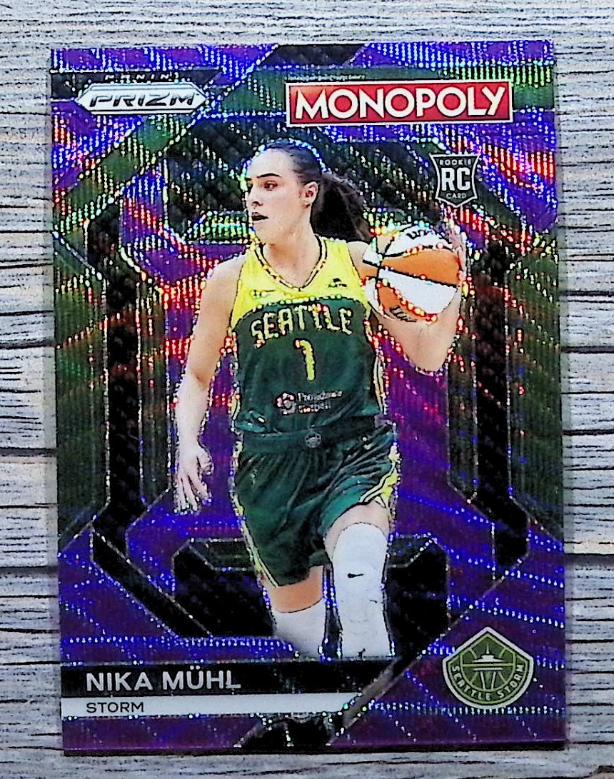 2024 Panini Prizm Monopoly WNBA #WNBA26 Nika Muhl All-Star Purple
