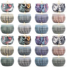 Scented Candles Gift Set, 24 Pack Soy Wax Aromatherapy Candles
