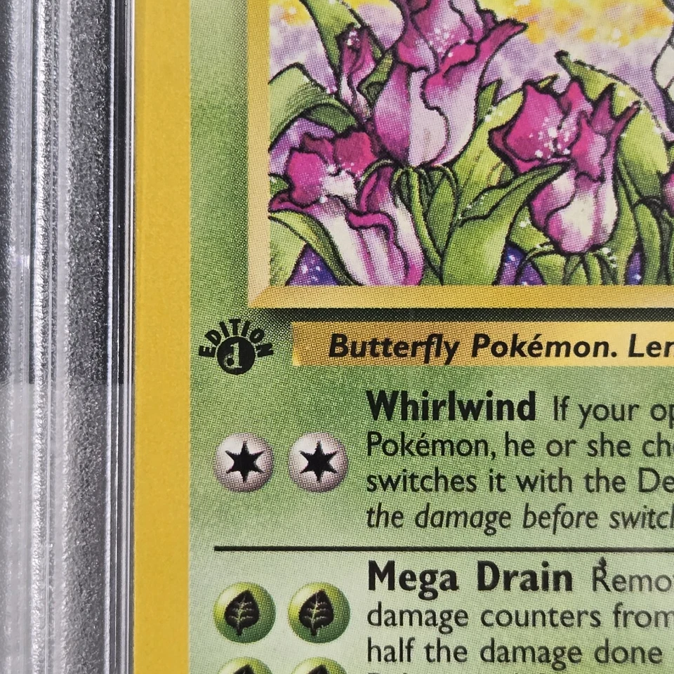 Butterfree D Edition Error Misprint Pokemon Card PSA 7 NM Condition 33/64 - Image 2 of 4
