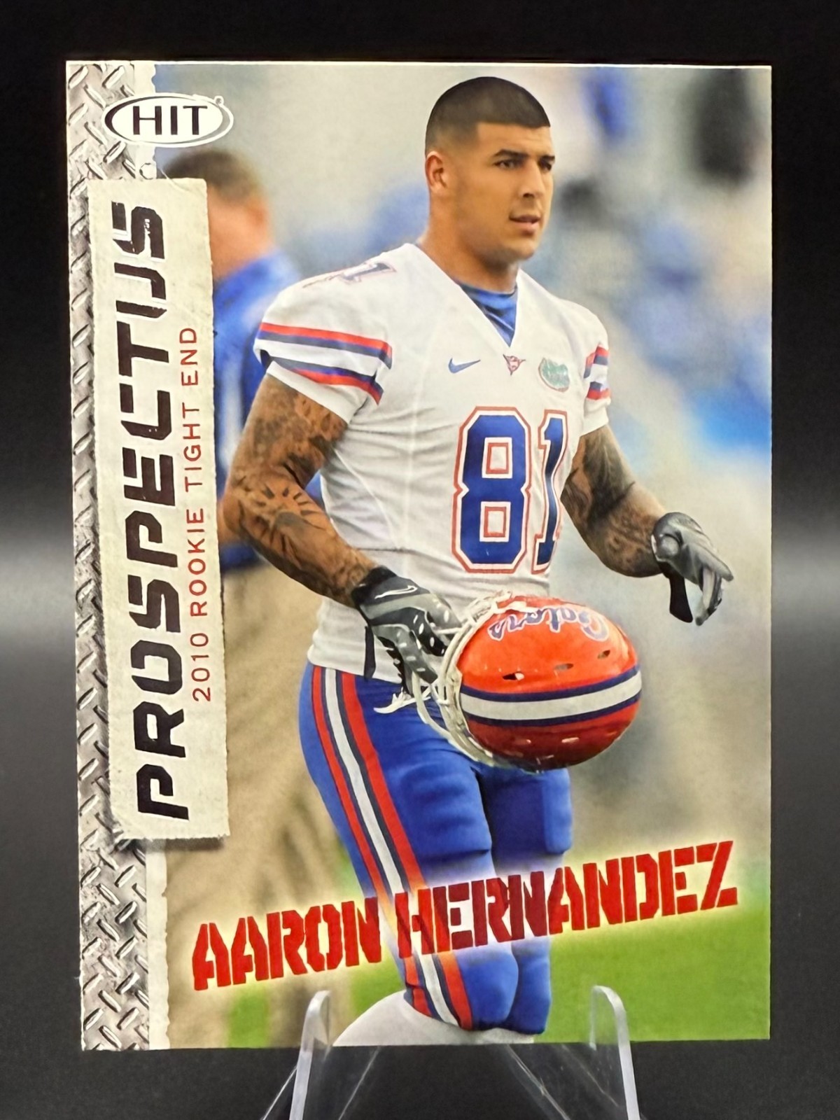 Aaron Hernandez SA-GE Hit Prospectus #P9 Base