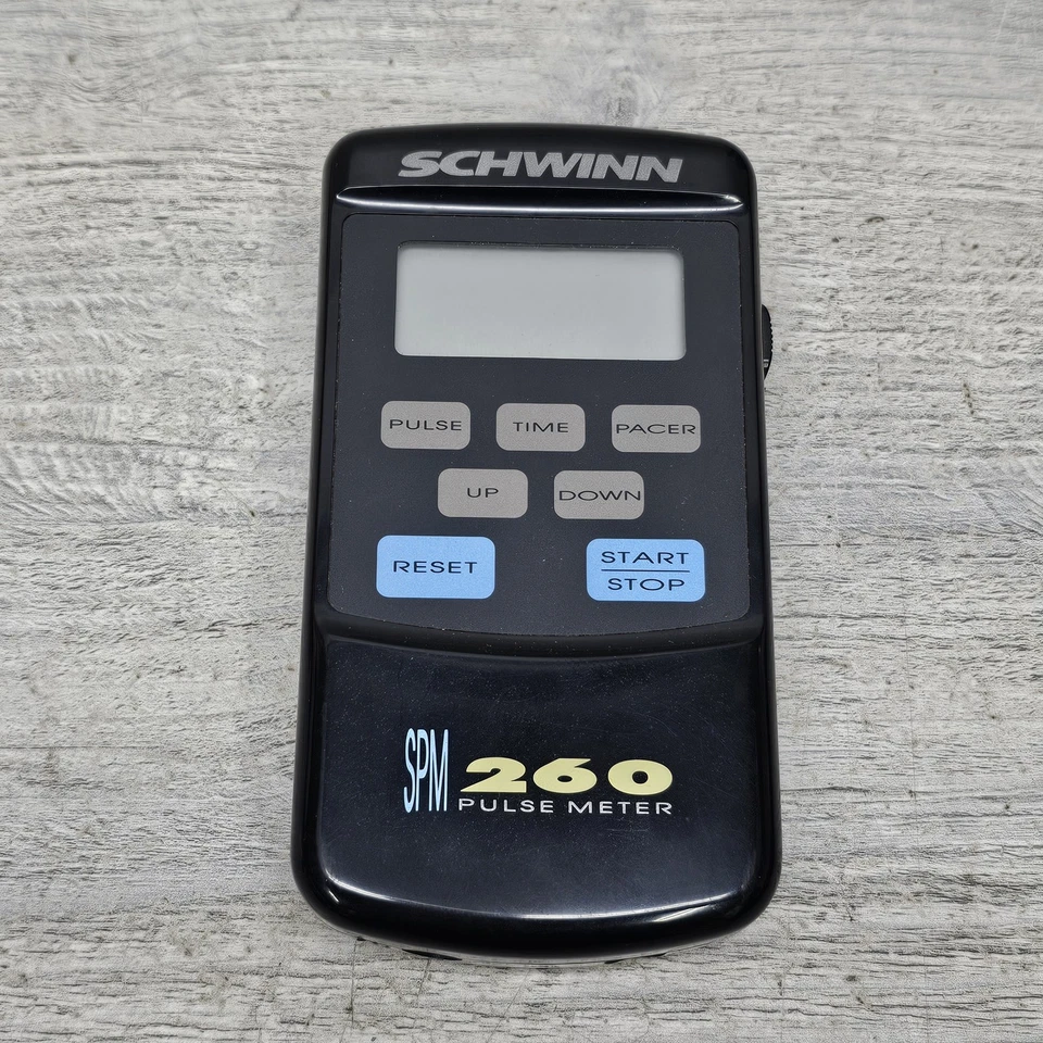De colección Schwinn SPM 260 Pulsómetro Monitor Oreja Clip Japón Digital con Caja Foto 2 de 4