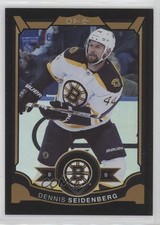 2015-16 O-Pee-Chee Rainbow Foil Black 10/100 Dennis Seidenberg #199 1pc9