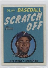 2019 Topps Heritage High Number 1970 Scratch Offs Elvis Andrus #21 0p5y