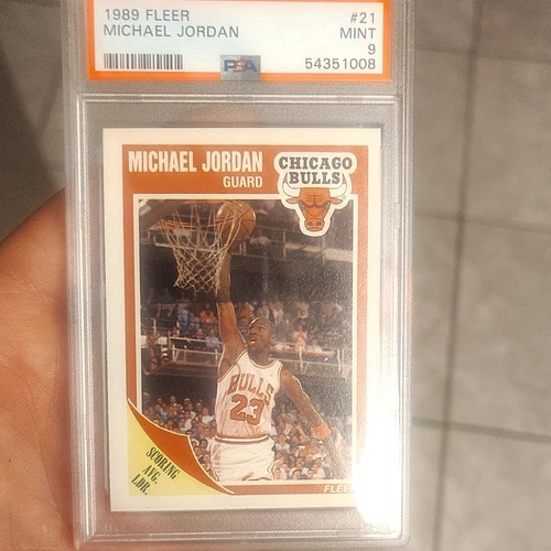 1989 Base Set Jordan PSA 9