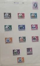 British Basutoland QE II 1954-59-61-63-65 Stamps Sets C.v&pound;350
