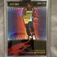 2020-21 Panini Recon Future Legends Red Anthony Edwards #1 /199 Timberwolves