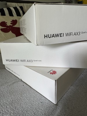Huawei WiFi AX3 Quad-core 1.4GHz CPU Wi-Fi6 Plus 3000Mbps NFC- Weiß (WS7200) OVP